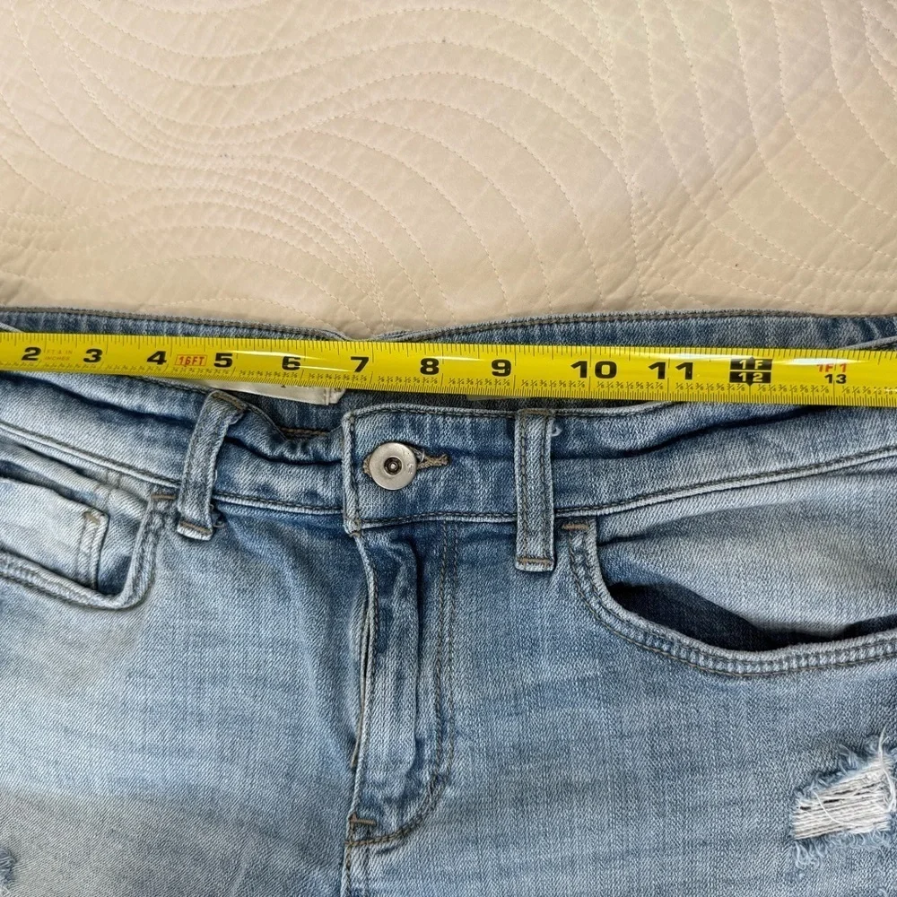 ANTHROPOLOGIE Denim Blue Women's Distressed Shorts